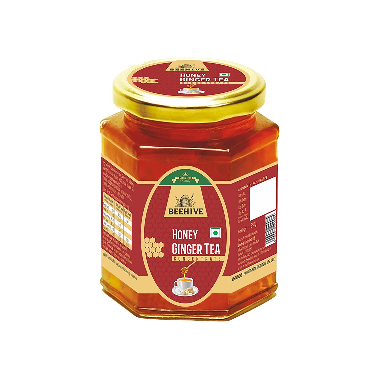 Beehive Honey and Ginger Tea Concentrates